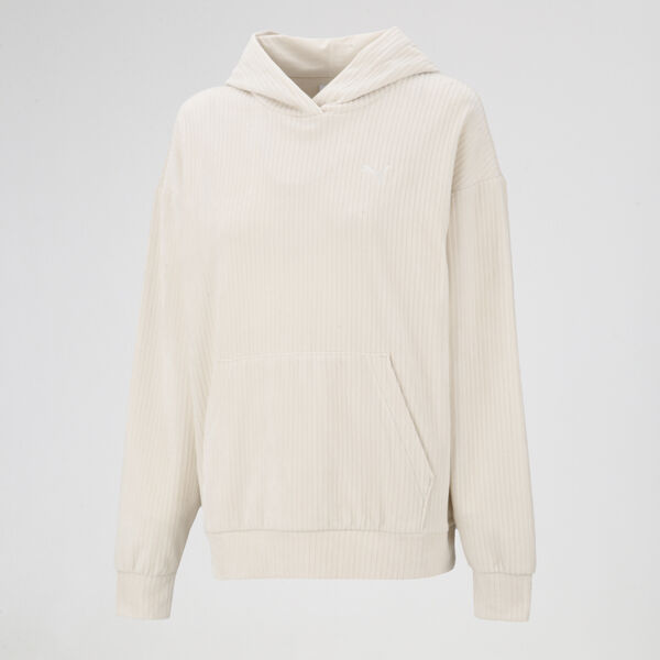 Buzo con Capucha Puma Essentials Elevated Comfort Velour Mujer