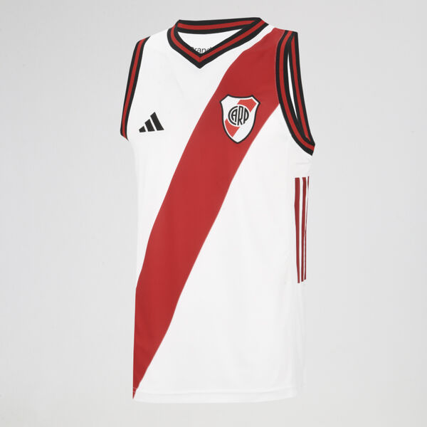 Musculosa adidas B&aacute;squet River Plate Titular 2026 Hombre