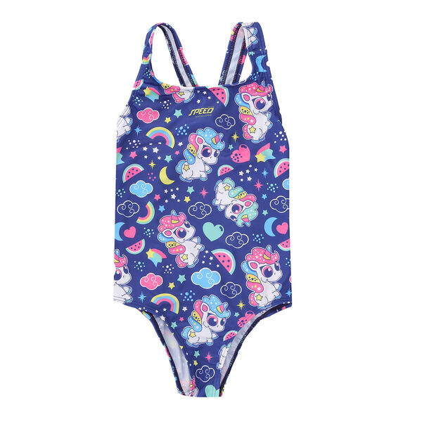 Traje de Ba&ntilde;o Infantil Speed Estampada