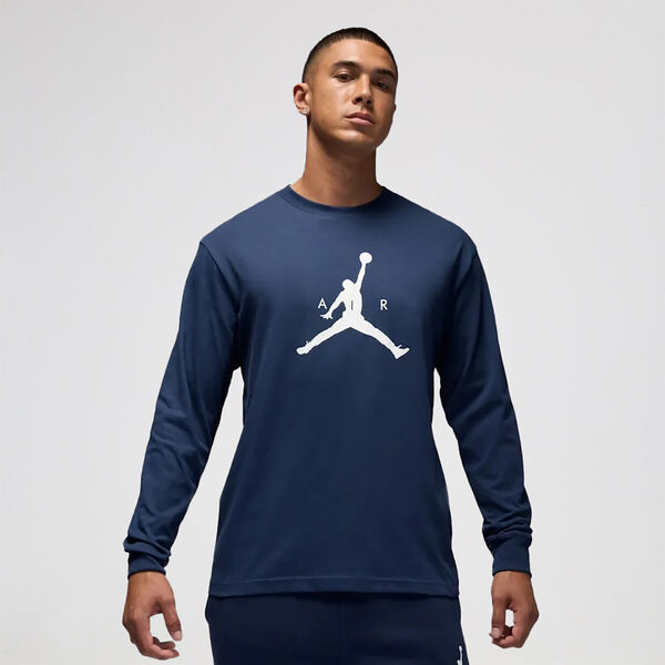 Remera Jordan Jumpman Manga Larga Hombre algod&oacute;n