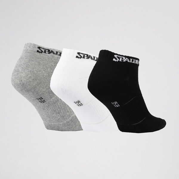 Pack de Medias Algod&oacute;n Spalding Low Cut X3