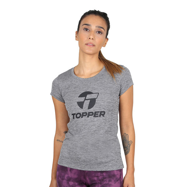 Remera Entrenamiento Topper Brand Mujer