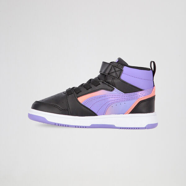 Zapatillas ca&ntilde;a alta Puma Rebound V6 Mid Blurr Ni&ntilde;a