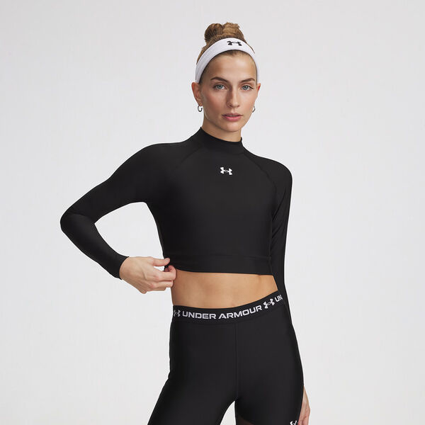 Remera Entrenamiento Under Armour Heatgear Crop Mujer