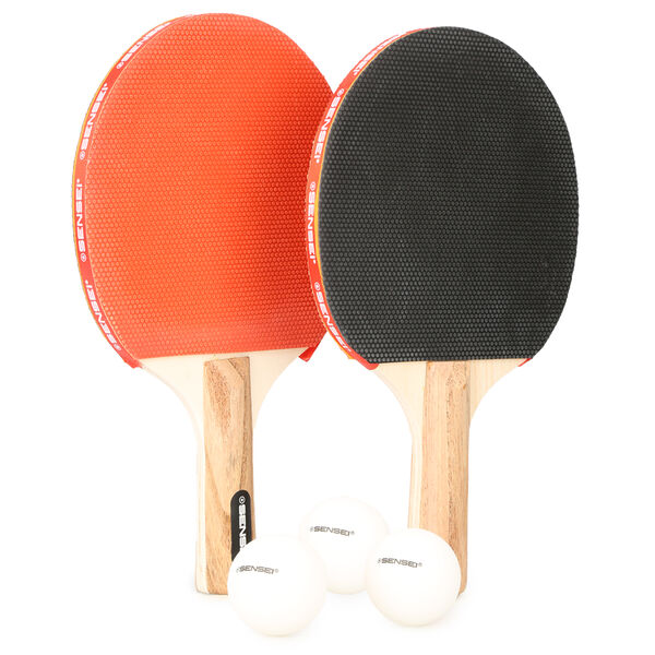 Set de 2 Paletas y 3 Pelotas Sensei