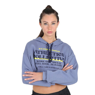Buzo Entrenamiento Under Armour Graphics Crop Mujer