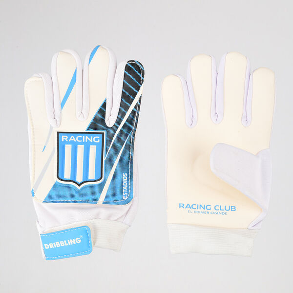 Guantes Fútbol Dribbling Estadios 24 Racing Infantil
