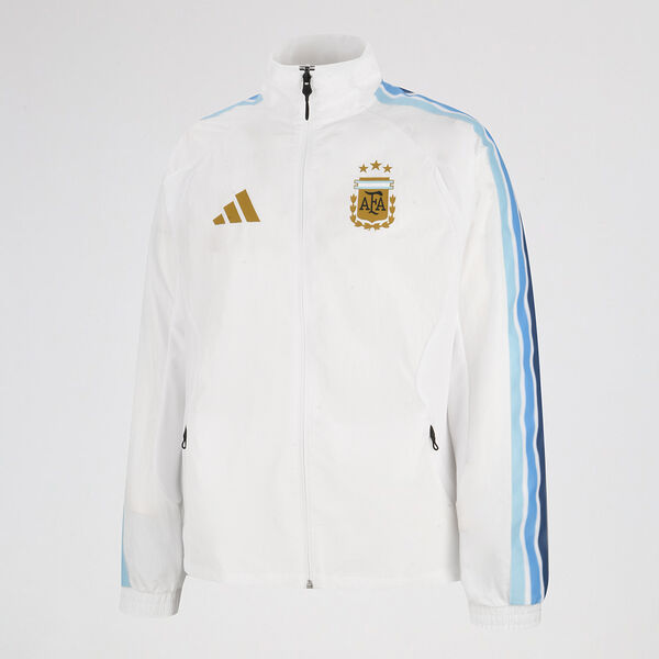 Buzo con Cierre Argentina adidas Titular Anthem Hombre