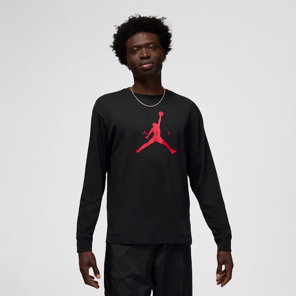 Remera Jordan Jumpman Manga Larga Logo Hombre