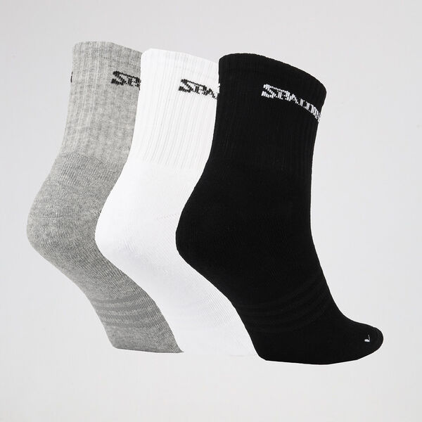 Pack De Medias sin costura Spalding Medium X3