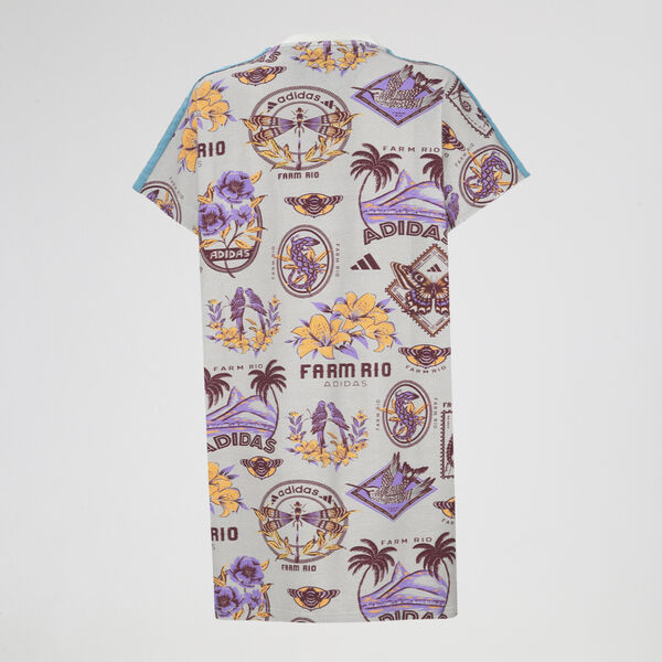 Vestido estampado adidas X FARM RIO Mujer