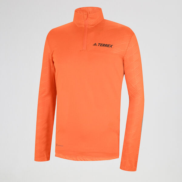 Remera Outdoor adidas Terrex Multi Half-Zip Hombre