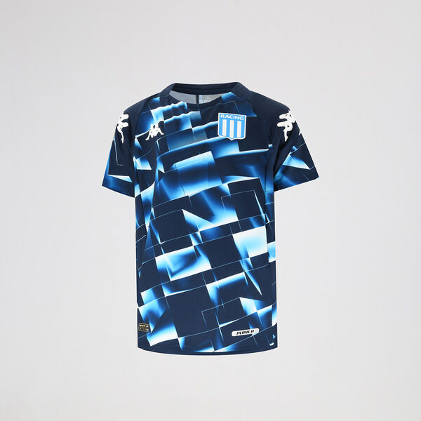 Camiseta Racing Kappa Pre-partido 2024 Niño