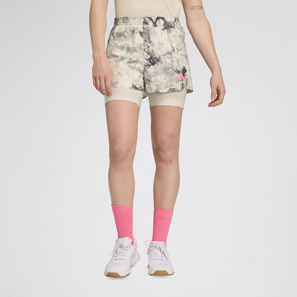 Short adidas Own The Run Spray Dye 2 In 1 Mujer