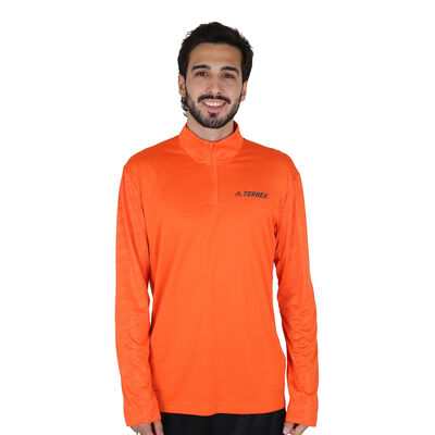 Remera Outdoor adidas Terrex Multi Half-Zip Hombre