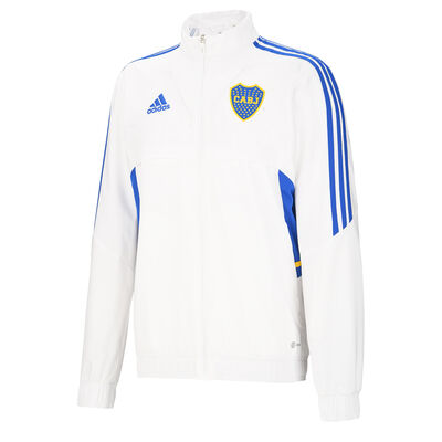 Campera adidas Boca Juniors Presentación Blanca