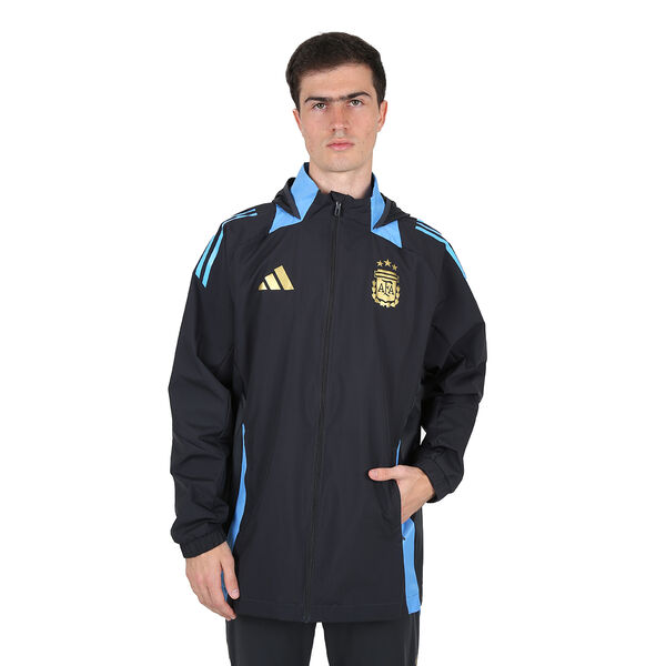 Campera Fútbol adidas Argentina Tiro 24 All Weather Hombre