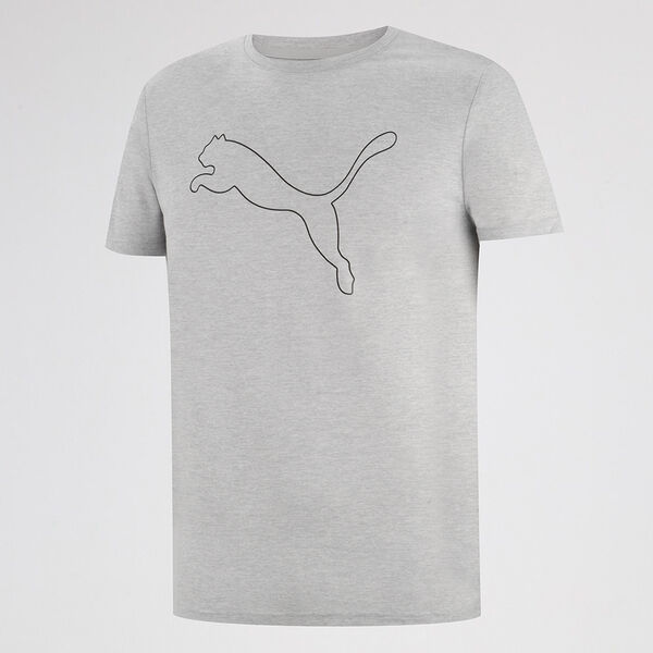 Remera Entrenamiento Puma Tad Essential Heather Hombre