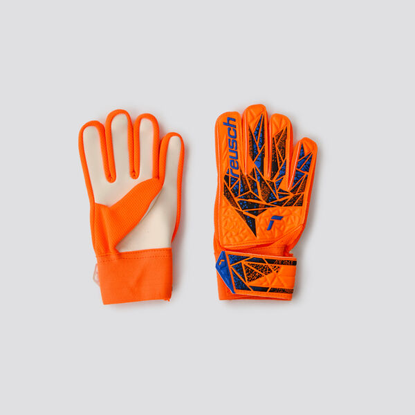 Guantes Fútbol Reusch Semi Profesional Attrakt Starter Solid Niño PVC