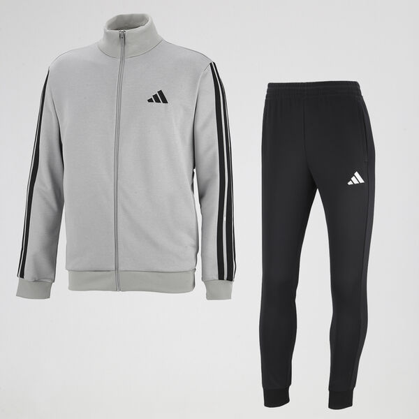 Conjunto adidas Basic French Terry 3 Tiras Hombre
