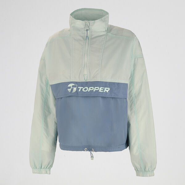 Campera Topper 1-2 Zip Mujer