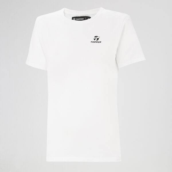 Remera Topper Manga Corta Mujer