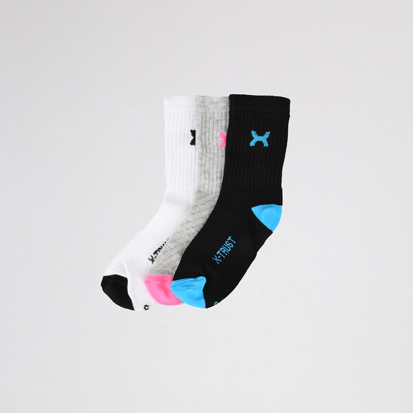 Pack de Medias X-TRUST Tenis X3 Algod&oacute;n