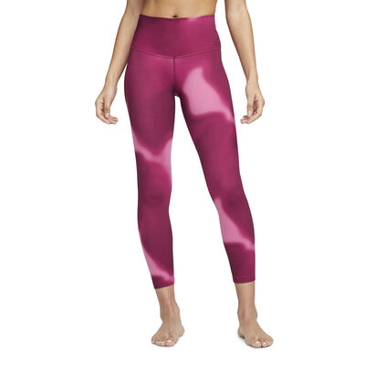 Calza Yoga Nike Ny Df Hr 7/8 Aop Mujer