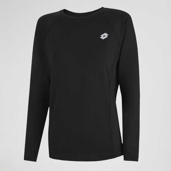 Remera Entrenamiento Lotto Manga Larga Speed Evo Mujer