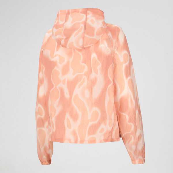 Campera Running Topper Crinkled Mujer