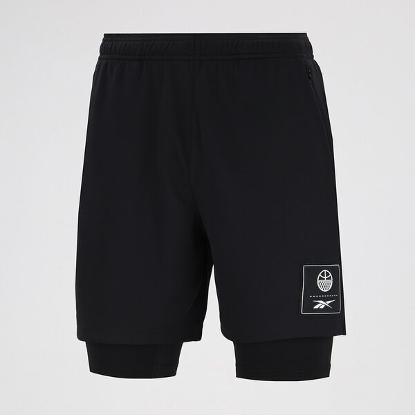 Short Reebok 2 En 1 Hombre
