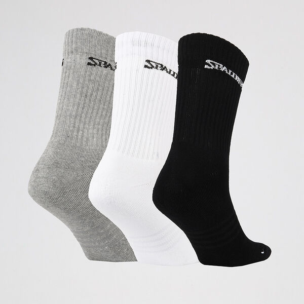 Pack de Medias ca&ntilde;a media Spalding Crew X7