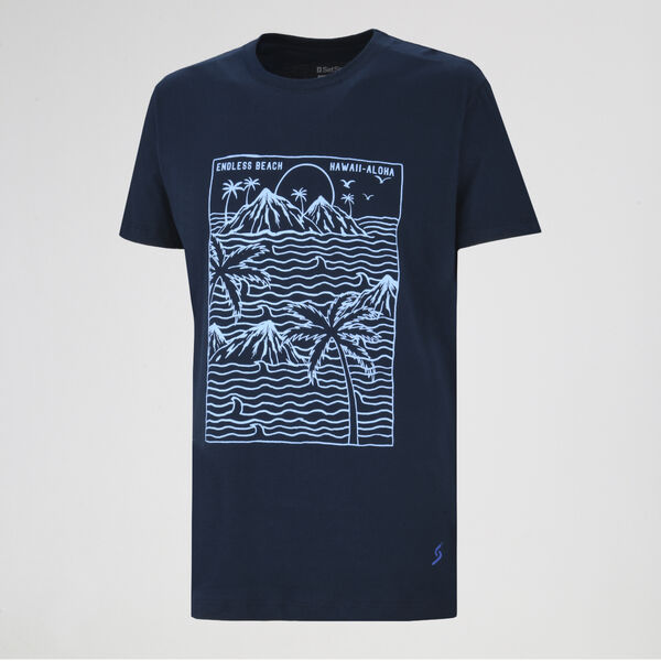 Remera Set Sport Easy Gain Print Hombre