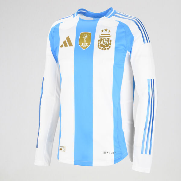 Camiseta Argentina adidas 24/25 Titular Manga Larga Hombre