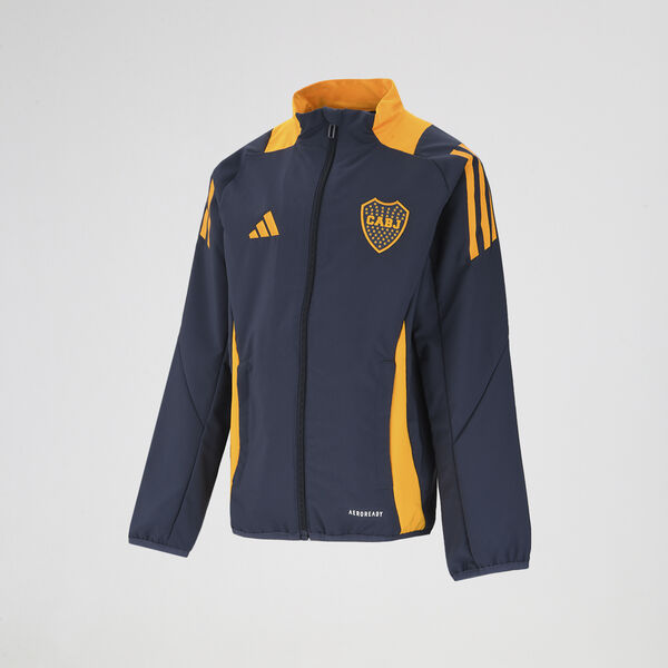 Campera Fútbol adidas Boca Juniors Presentación 24/25 Infantil