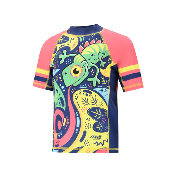 Remera Speed Wild Camaleon Niño