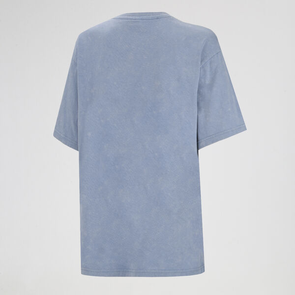 Remera Puma Essentials Elevated Relaxed Wash Mujer