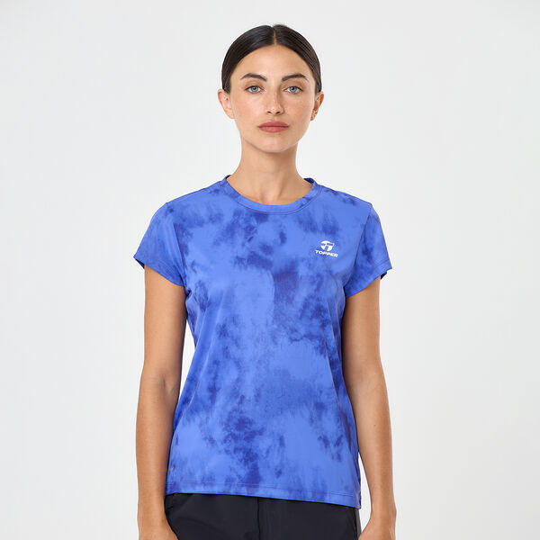 Remera Entrenamiento Topper Mc Trng Full Print Mujer