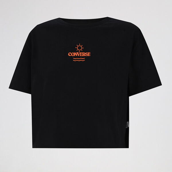 Remera Converse Sun Logo Corta Mujer