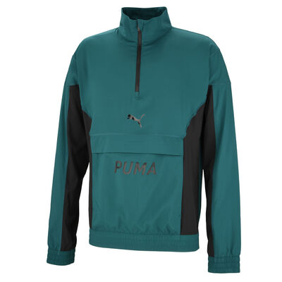 Campera Entrenamiento Puma Fit Woven 1 2 Zip Hombre