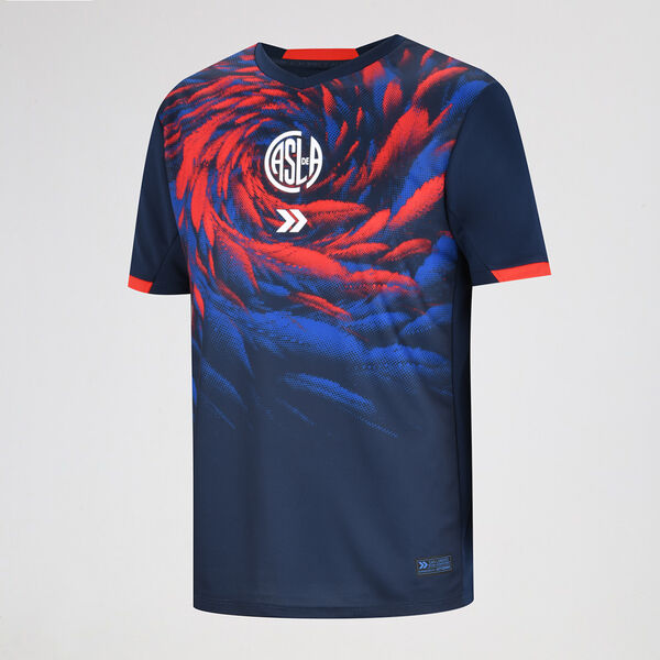 Remera San Lorenzo Atomik Pre Match 2025 de Hombre
