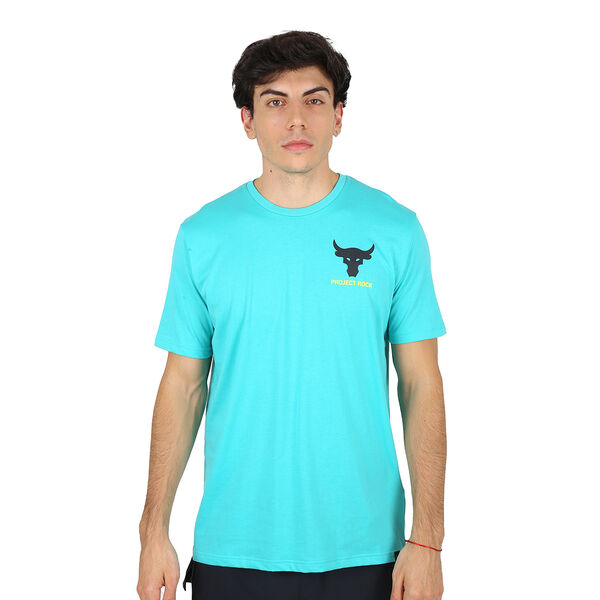 Remera Entrenamiento Under Armour Project Rock Brahma Hombre