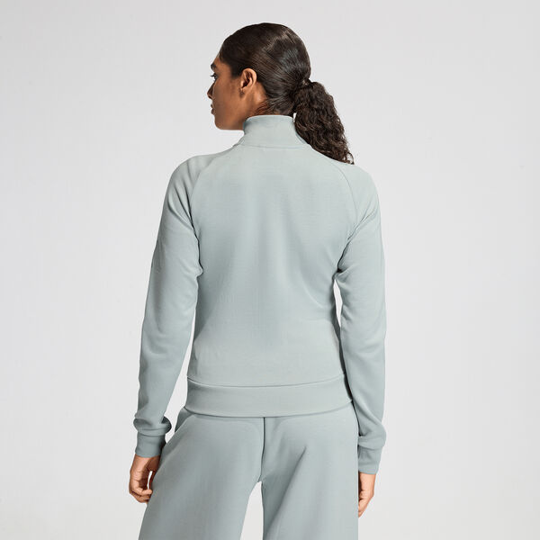 Buzo con Cierre adidas Soft Lux Slim Mujer