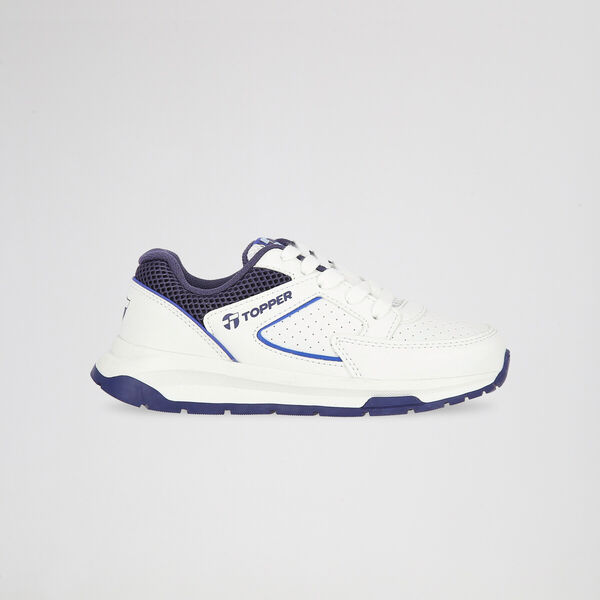 Zapatillas cuero sint&eacute;tico Topper Map Infantil