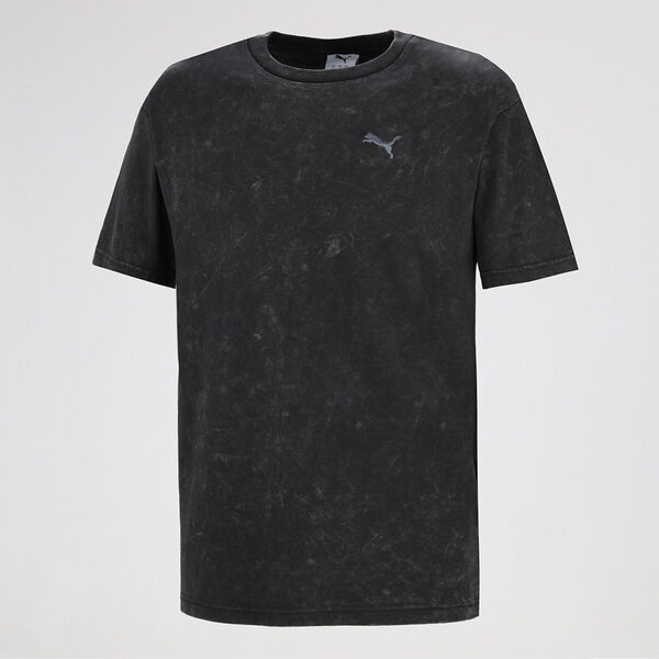 Remera Puma Essentials Elevated Relaxed Wash Hombre