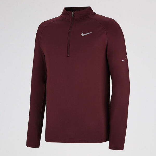 Remera Running Nike Stride Manga Larga Hombre