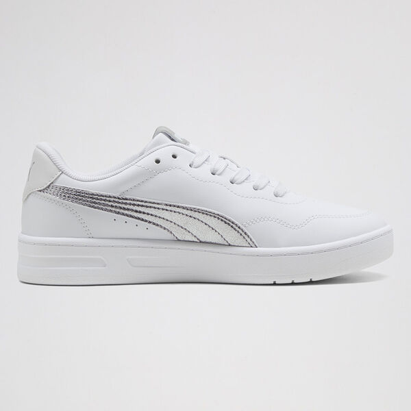 Zapatillas Puma Court Lally Metallic Whisper Mujer sint&eacute;tico