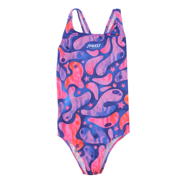 Traje de Ba&ntilde;o Infantil Speed Estampada