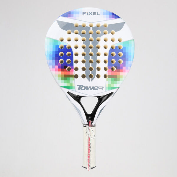 Paleta P&aacute;del Tower Pixel Foam 38mm Fibra de Vidrio Infantil