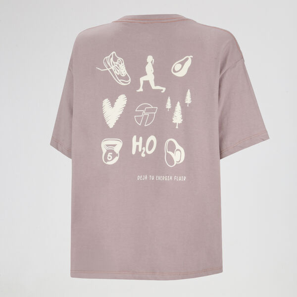 Remera Topper GT Loose Energia Mujer